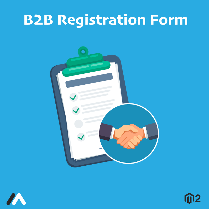 Magento 2 B2B Registration Form