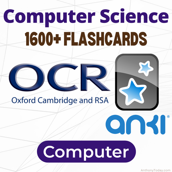 OCR Computer Science Exam Prep Flashcards — Anki