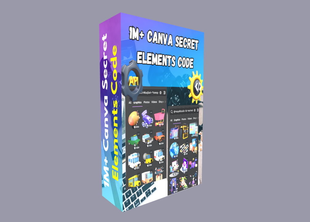 1M+ Canva Secret Codea Elements