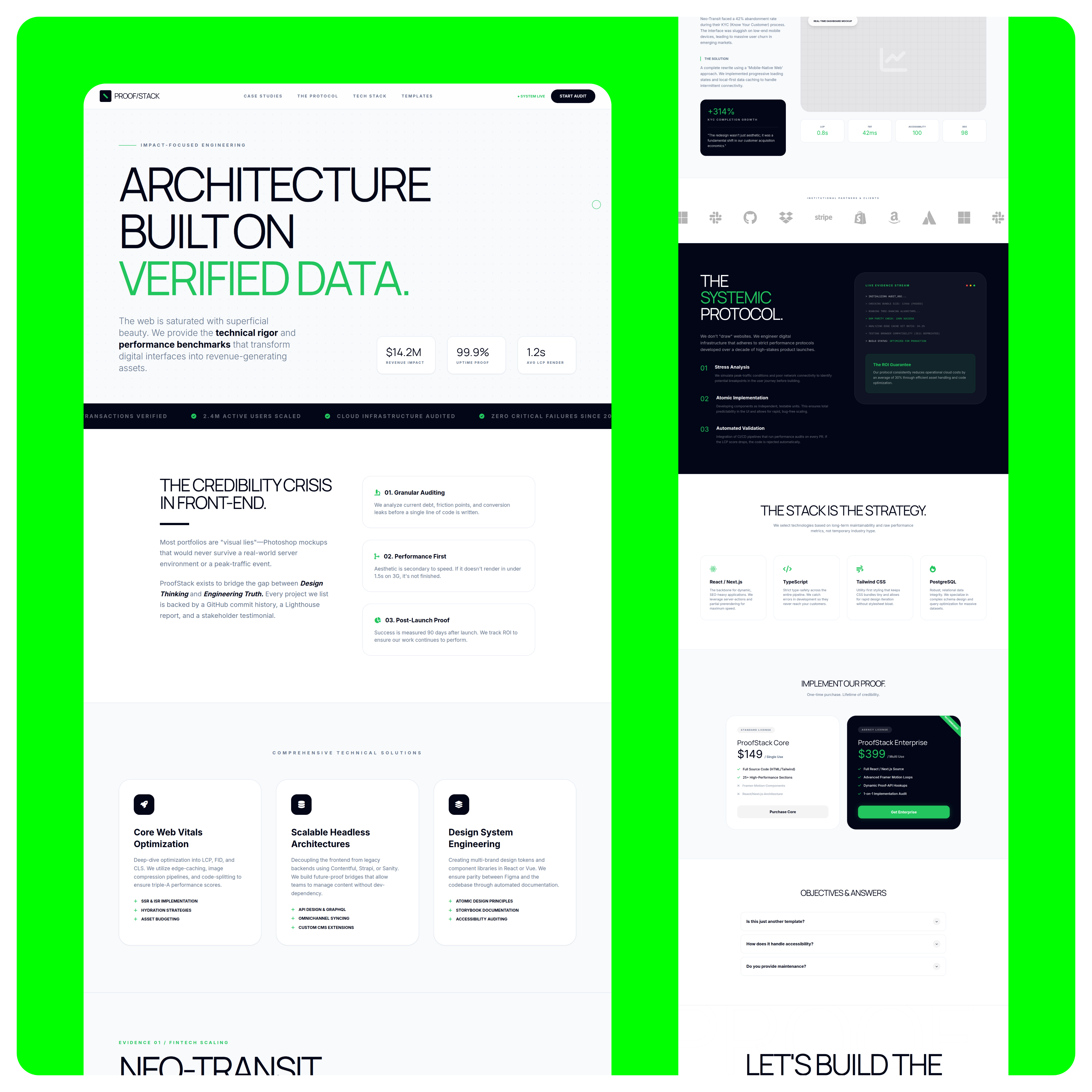 ProofStack Case Study Evidence Layout