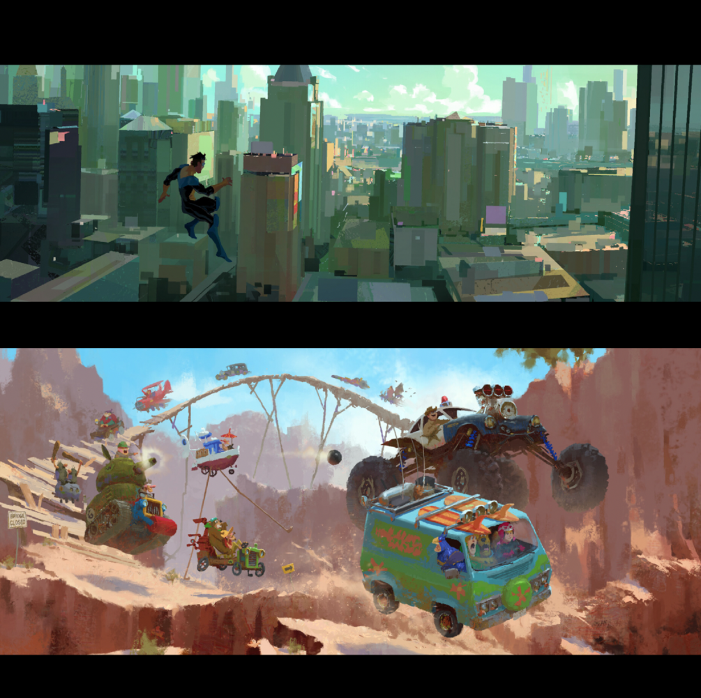 ArtStation - Sunset Overdrive Environment Visdev