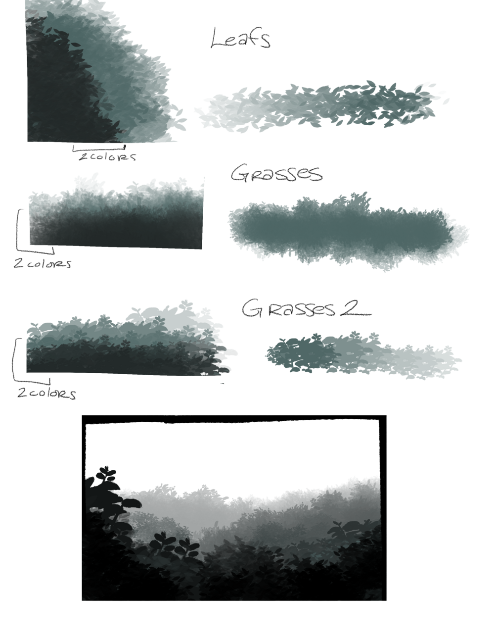 procreate plant brushes