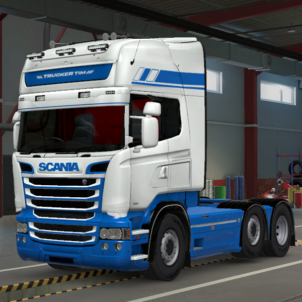 ETS2 Trucker Tim's Scania by Aviators skins