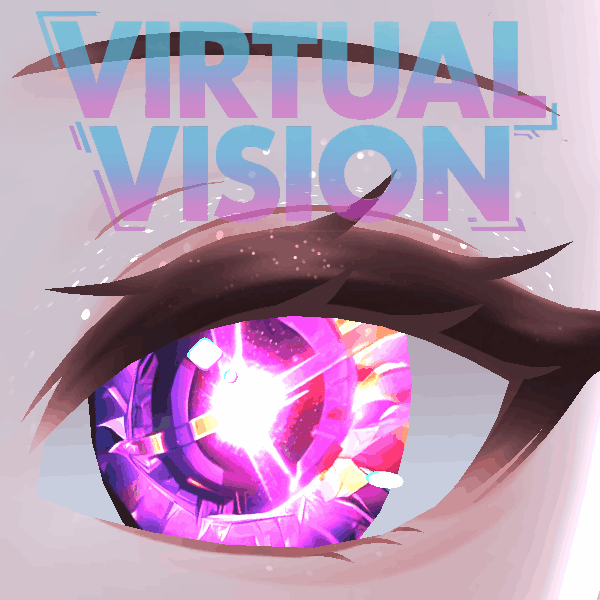 Neon Star Eyes Animated Audio link Eyes - Eye Textures for 3D Models VRM, MMD, Avatars or VRCHAT 