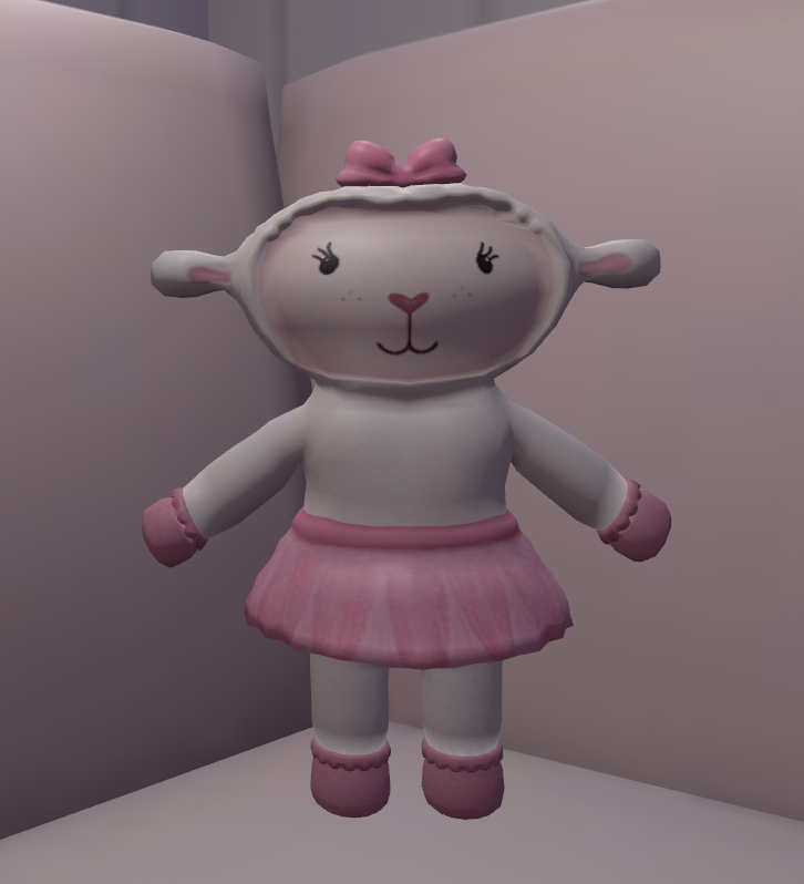 Ballerina Lamb Stuffed Animal