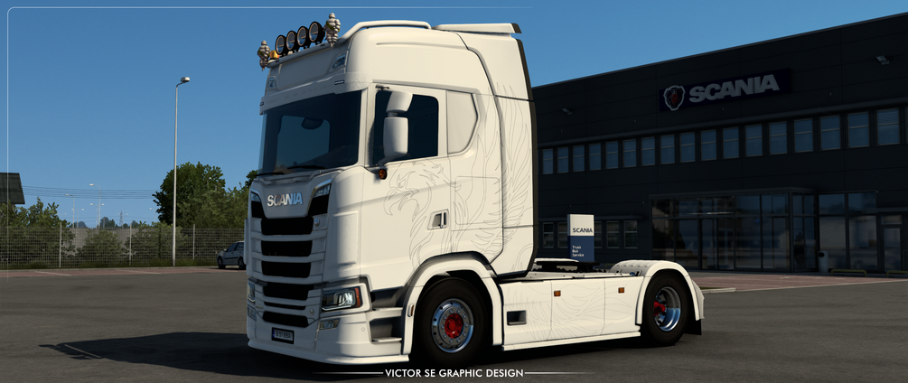Paintable Griffin Scania S Skin by VictorSE Graphic Design