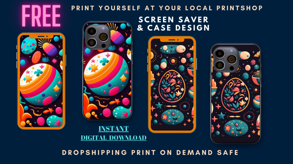 Transform Your Phone with Free Phone Case Design Digital Downloads