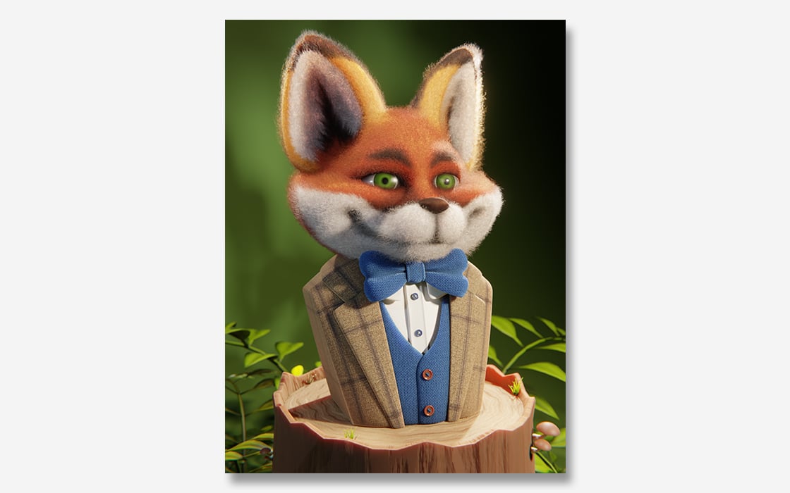 FUZZ! - Add Hair to Your 3D Characters in Blender! - Beginner Tutorial