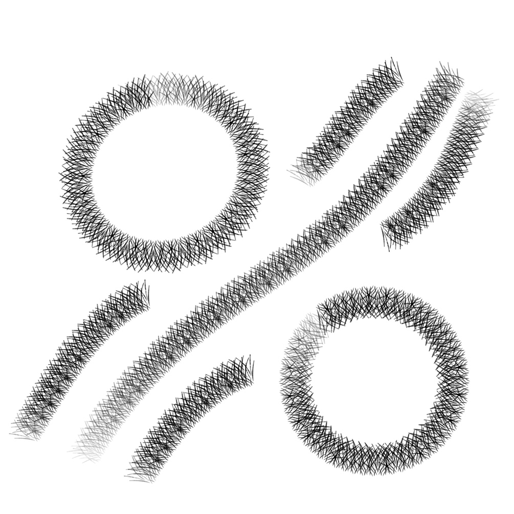 Procreate Brush Fussy Fuzz