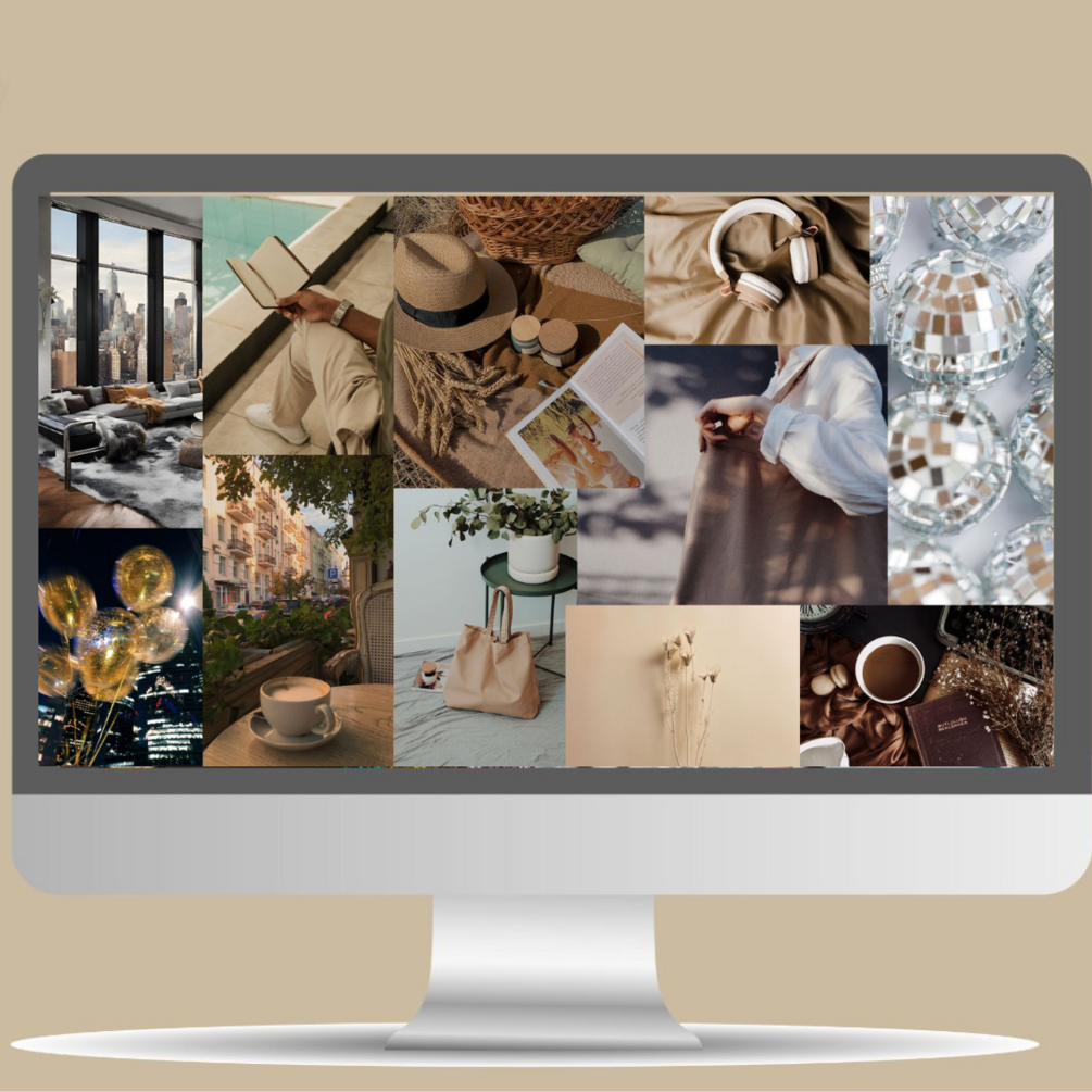 Desktop Aesthetic Wallpaper beige chic