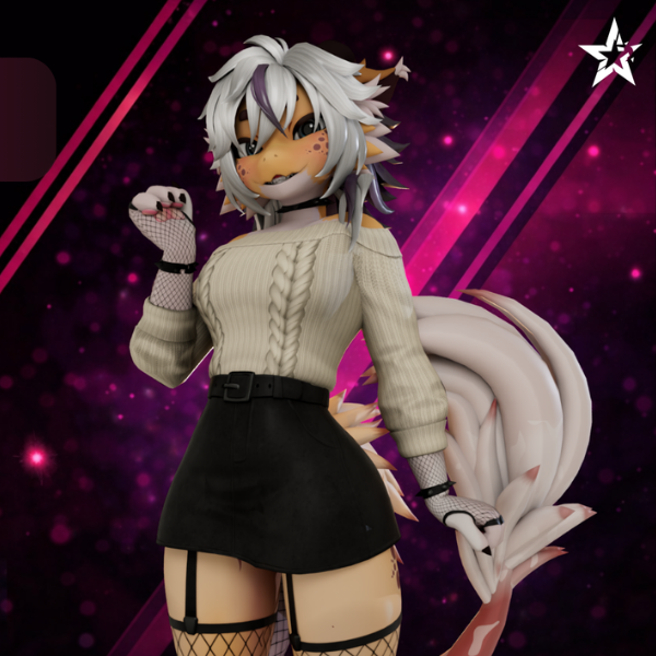 Casual Goth Outfit Set + Hair [Kobo Edition]