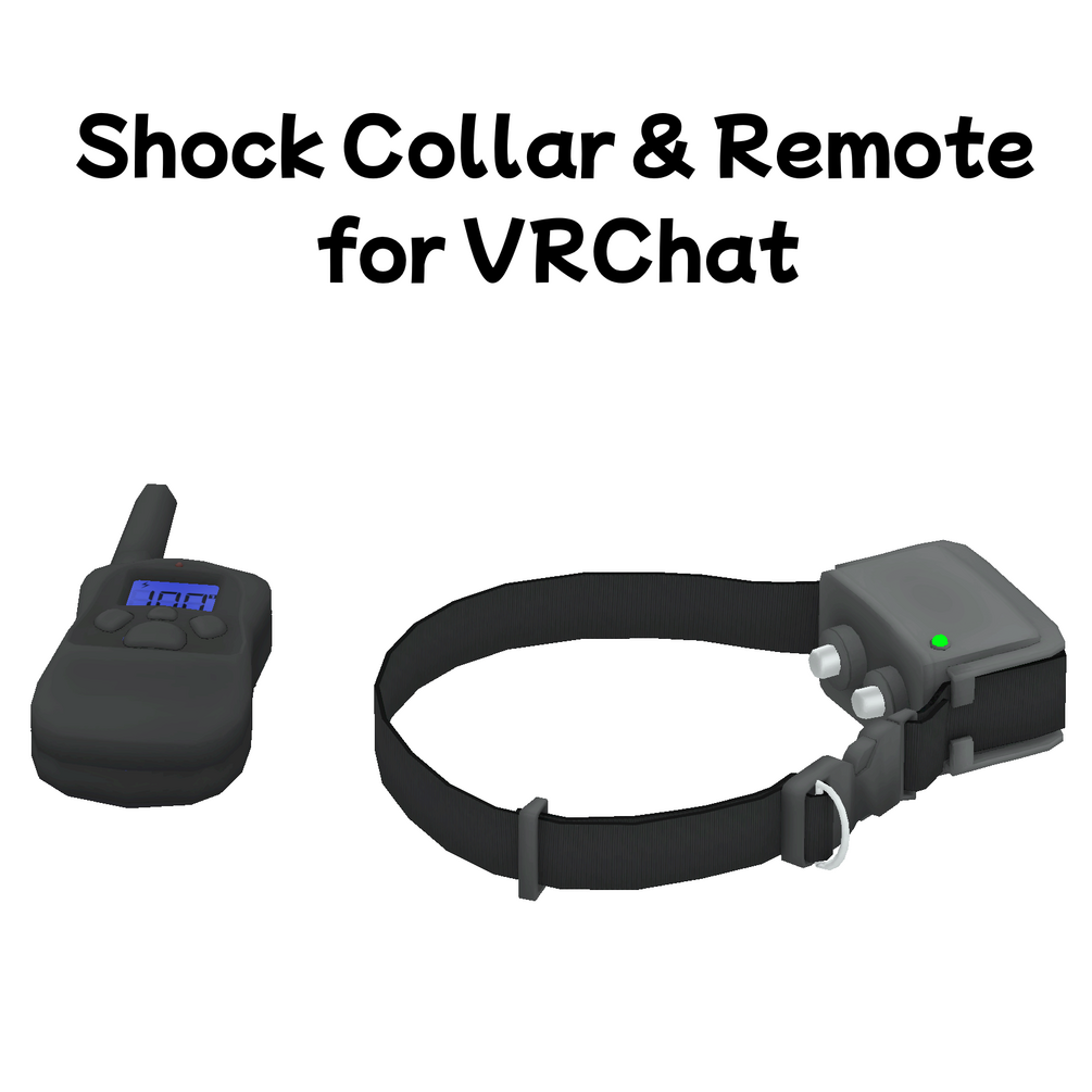 Shock Collar & Remote (VRCHAT)