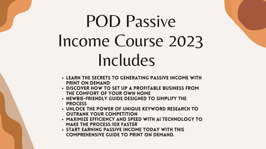 Print on Demand Mastery for Newbies Tips, Tricks and AI Technology (copy)