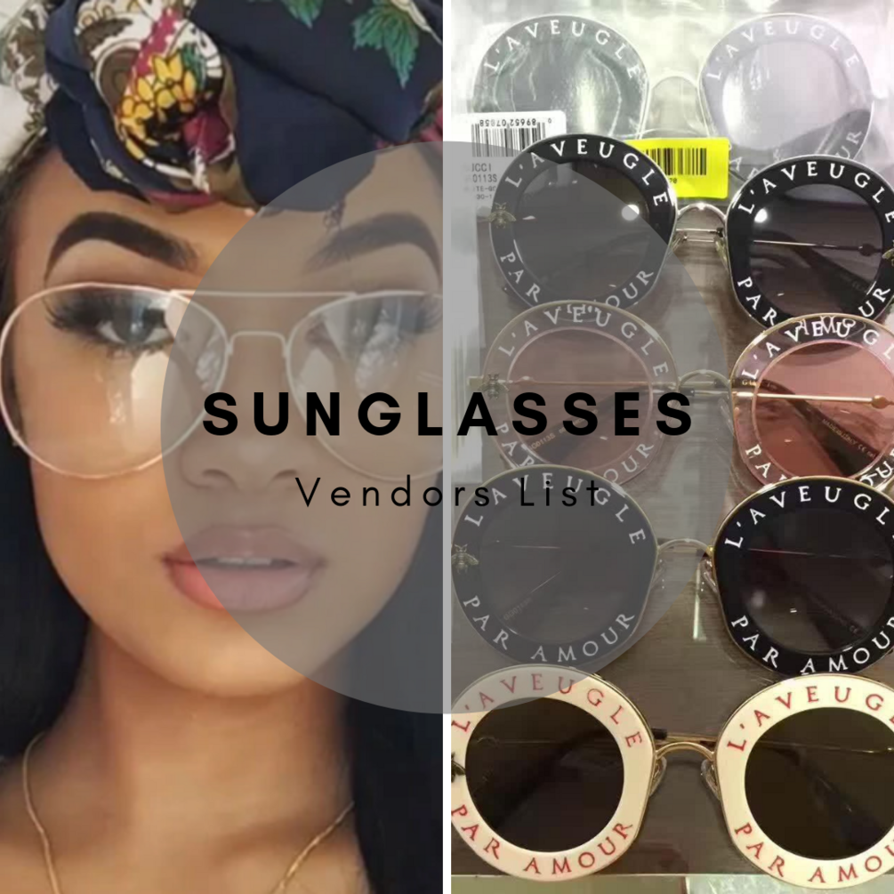 Sunglasses Vendors List