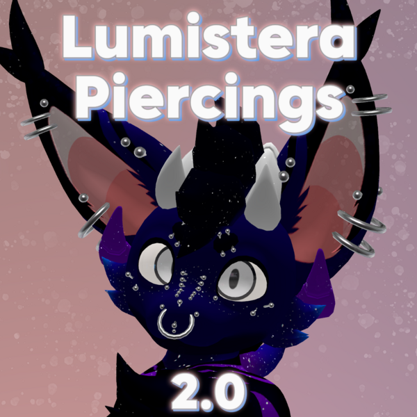 Lumistera Piercings & Tailrings (V2.0) by Gl1tchey