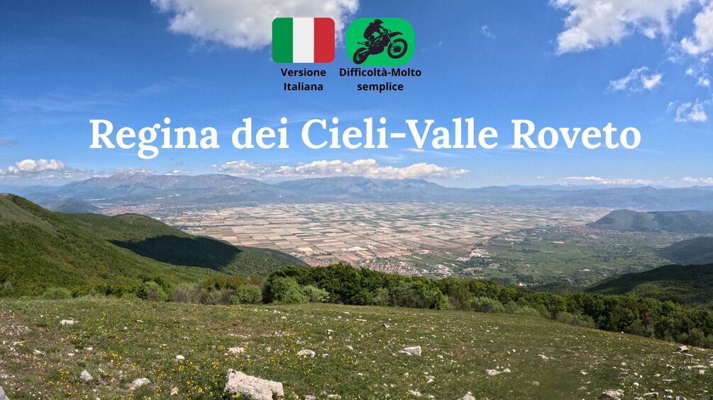 Regina dei Cieli -Valle Roveto-Panorama sul Fucino 