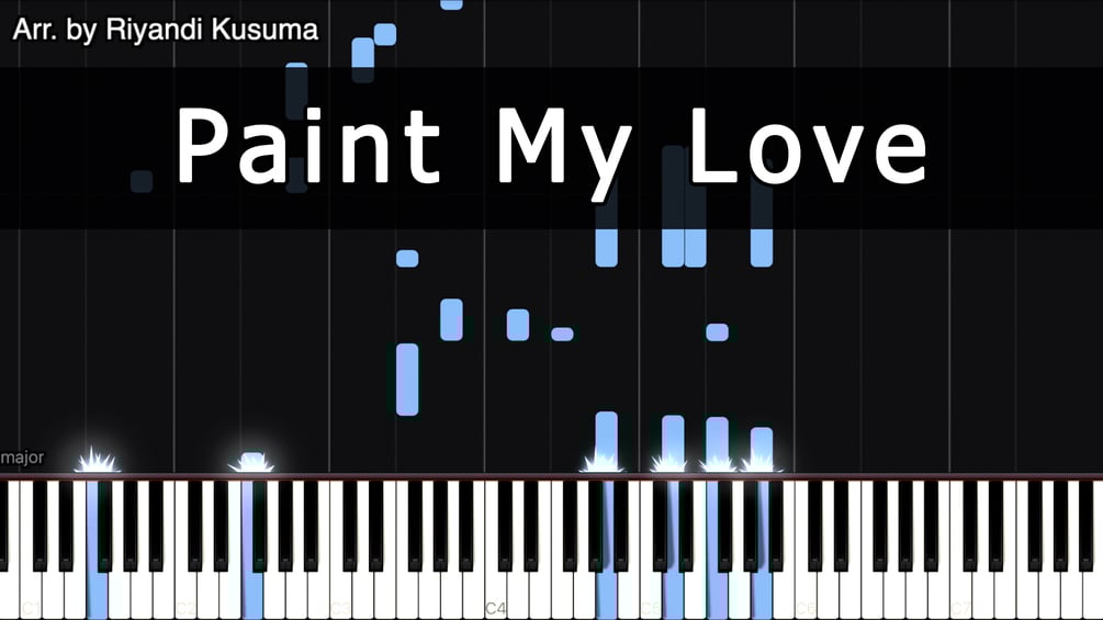 MLTR Paint My Love (MIDI & Synthesia)
