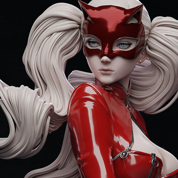 Ann Takamaki STL figure - with NSFW variation