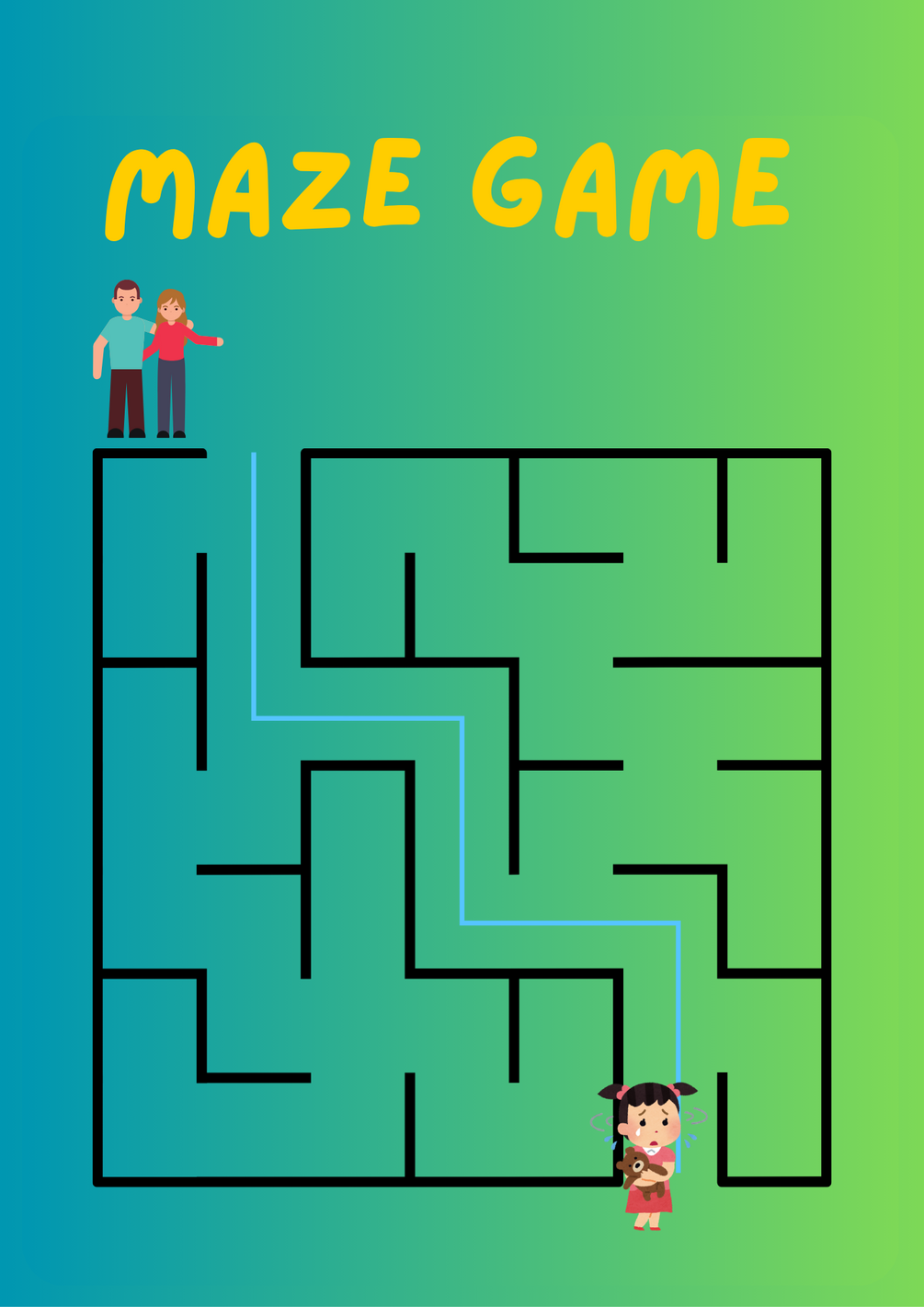 Maze Game Book