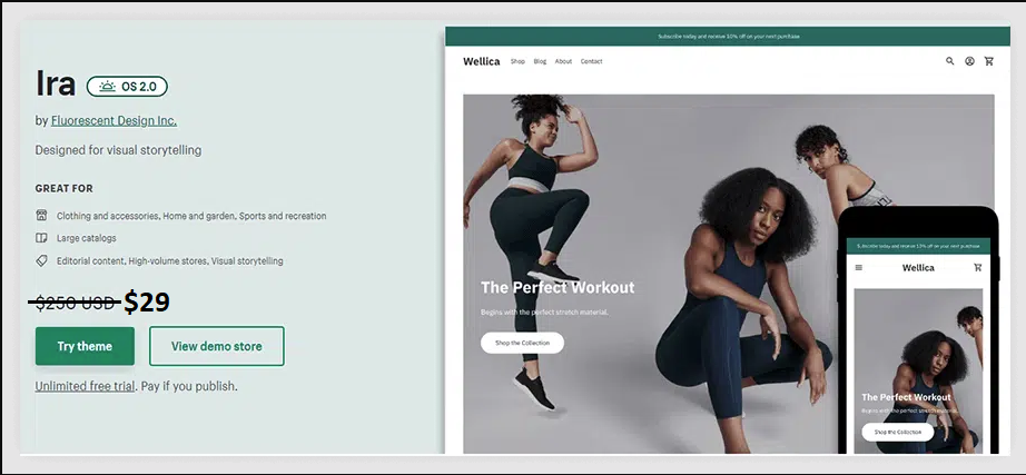 IRA Shopify Theme – Fast, Clean & Conversion-Focused Shopify Theme for Beginners