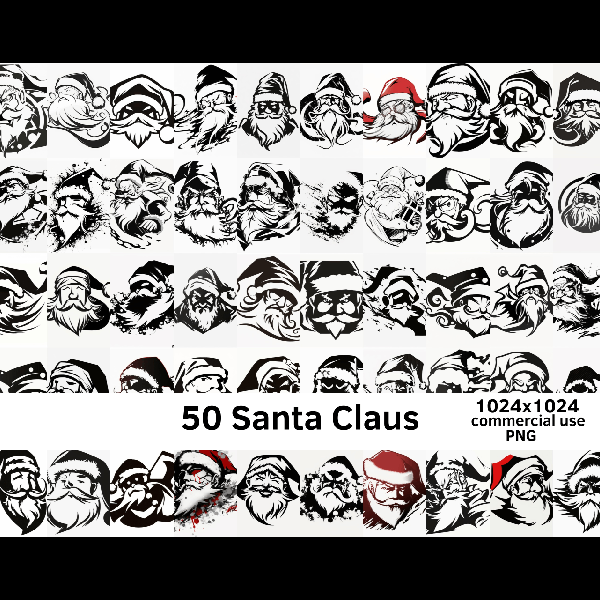 50 Santa Claus