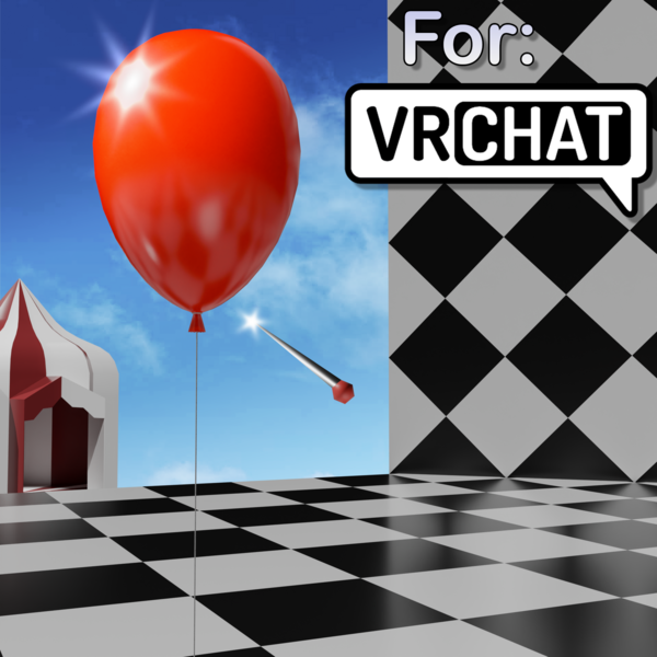 Poppable Balloon for VRChat!