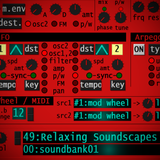 Relaxing Soundscapes Synth1 Presets