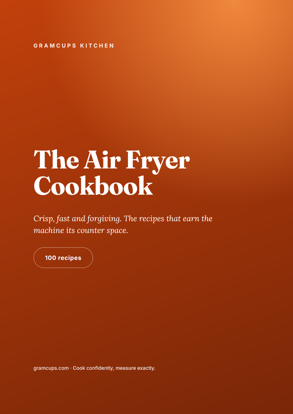 The Air Fryer Cookbook cover