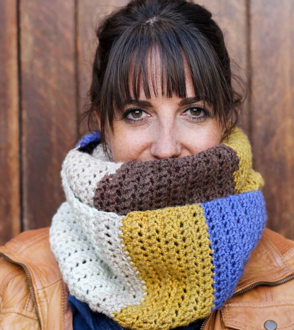 Piece of Cake Cowl - Crochet Pattern PDF