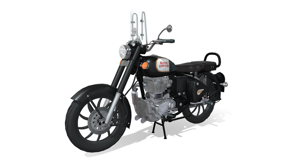 royal enfield classic 350 windshield