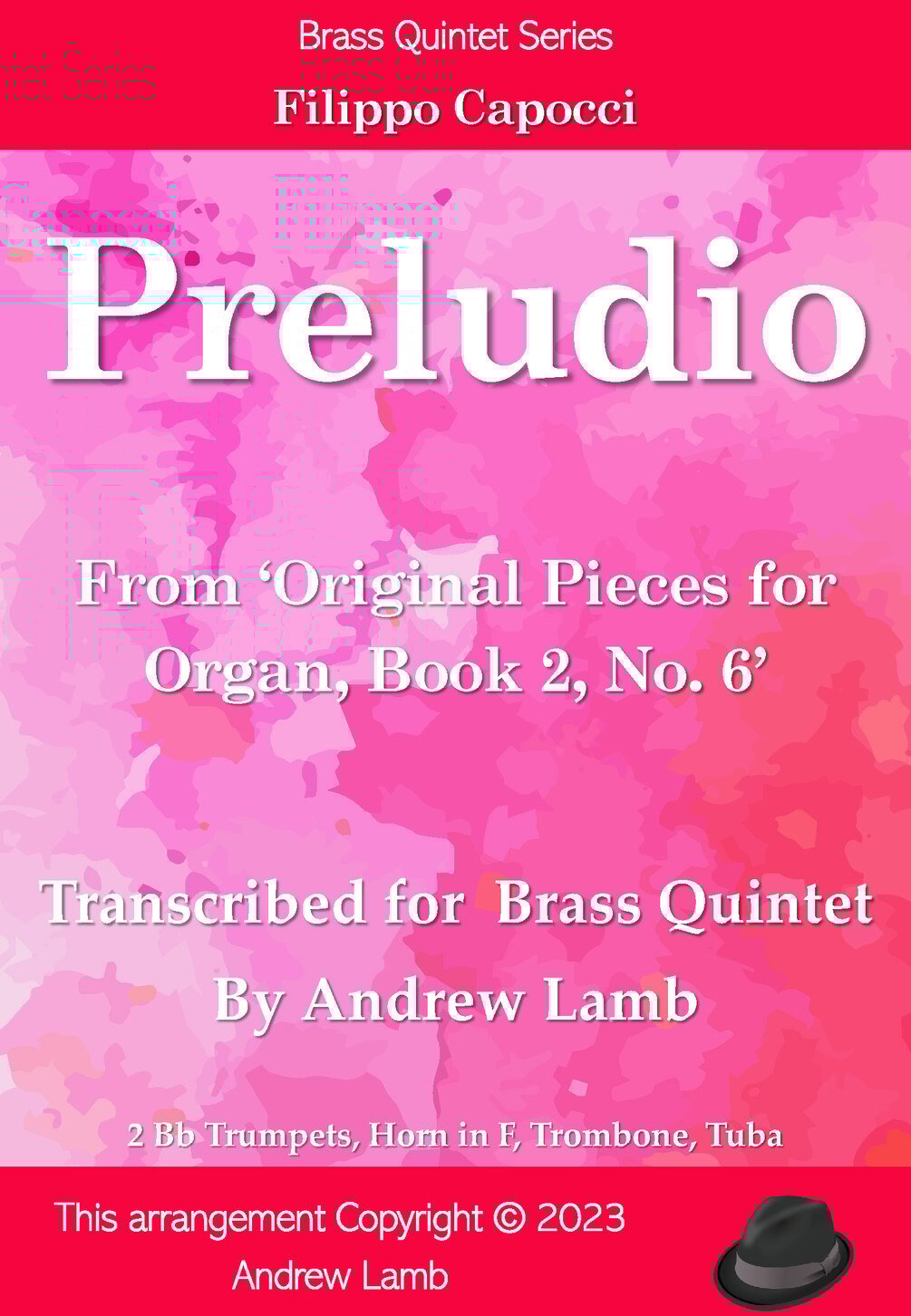 Filippo Capocci Preludio, Book 2, No. 6 (for Brass Quintet)