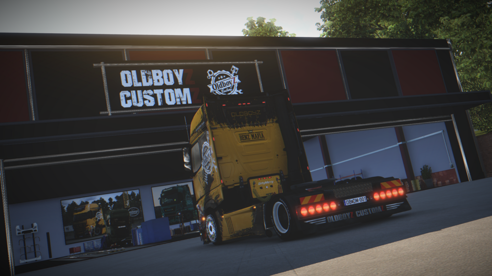ETS2 | Mercedes Actros MP4 RearBumpers by ZoCi from oldboyZ customZ