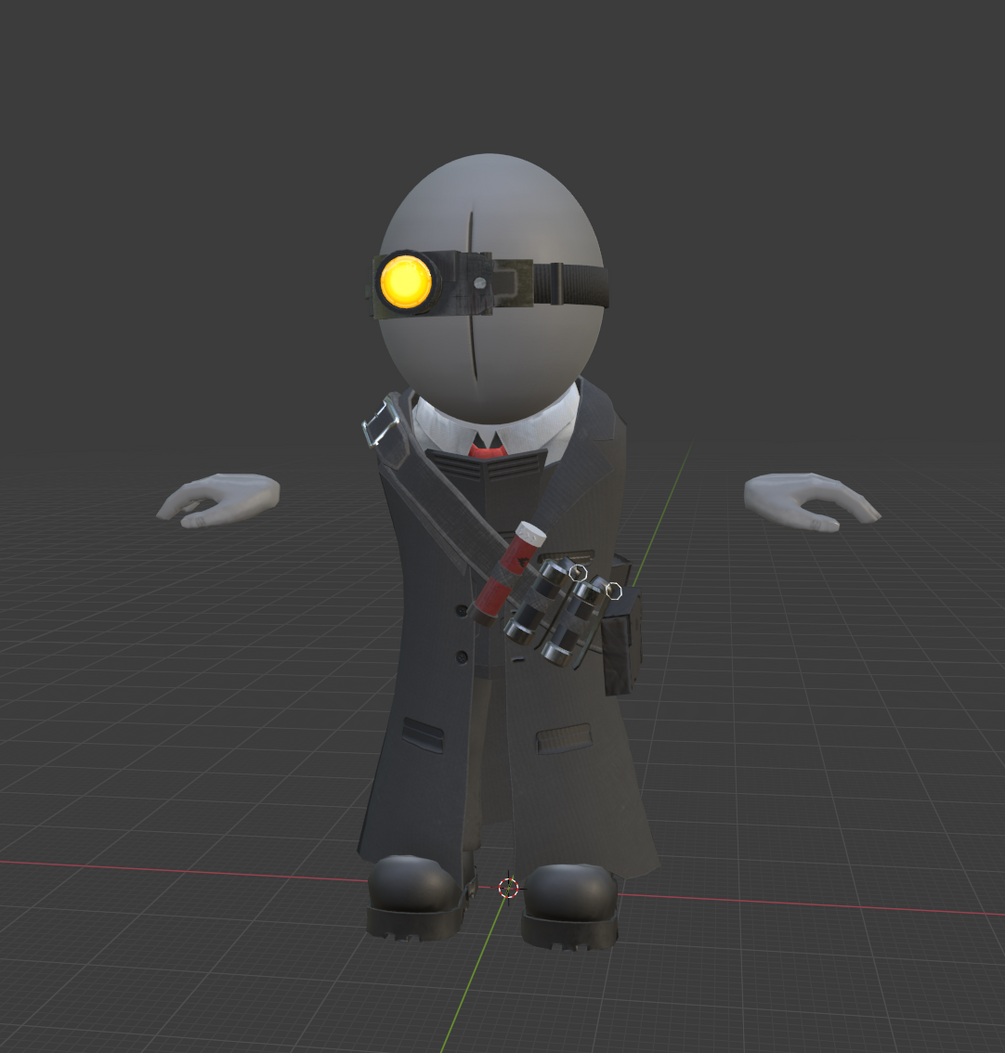 i've made this tricky model in blender, i want to make more madness combat  models soon : r/madnesscombat