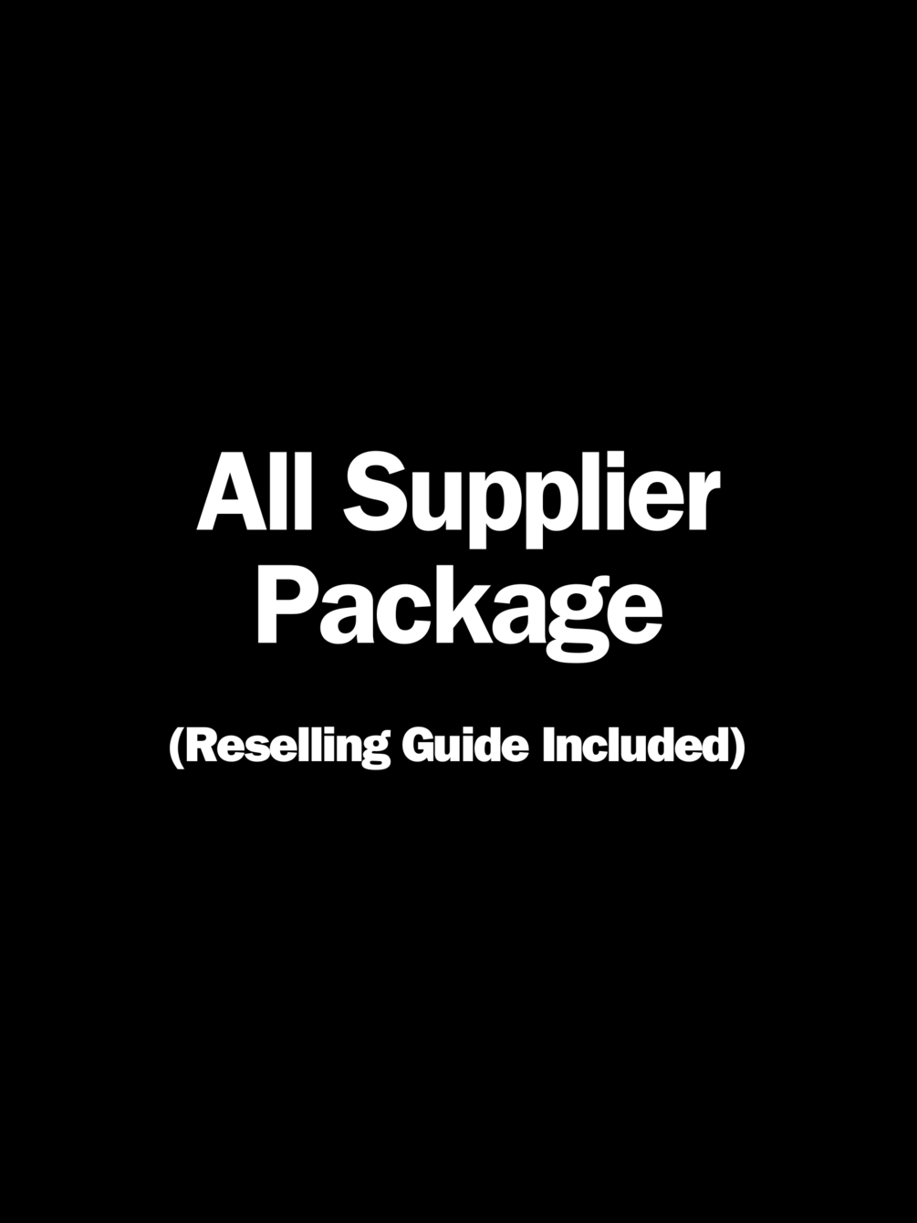 Resell Plug