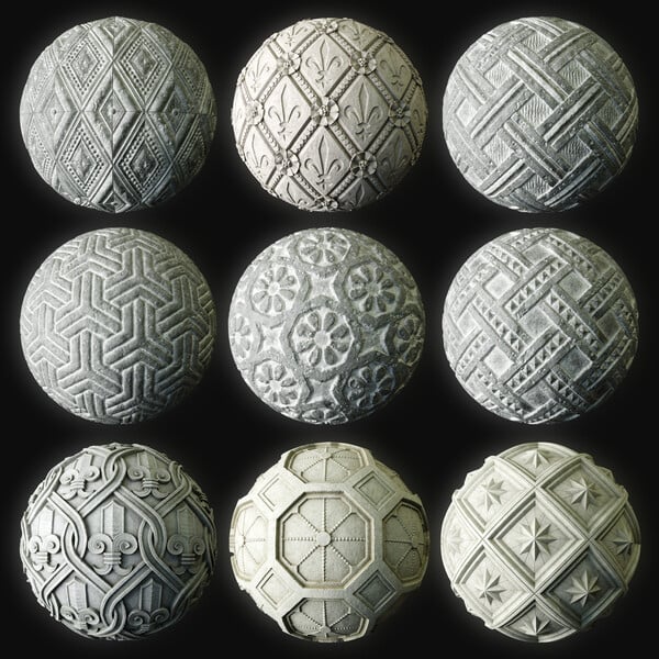 Materials Carved Stone