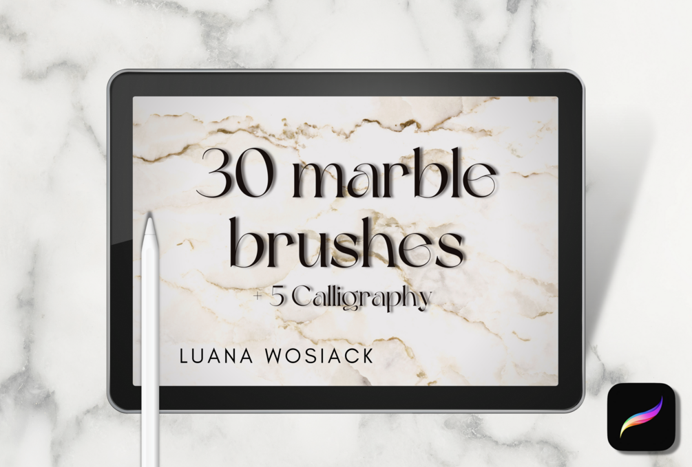 free marble brush procreate