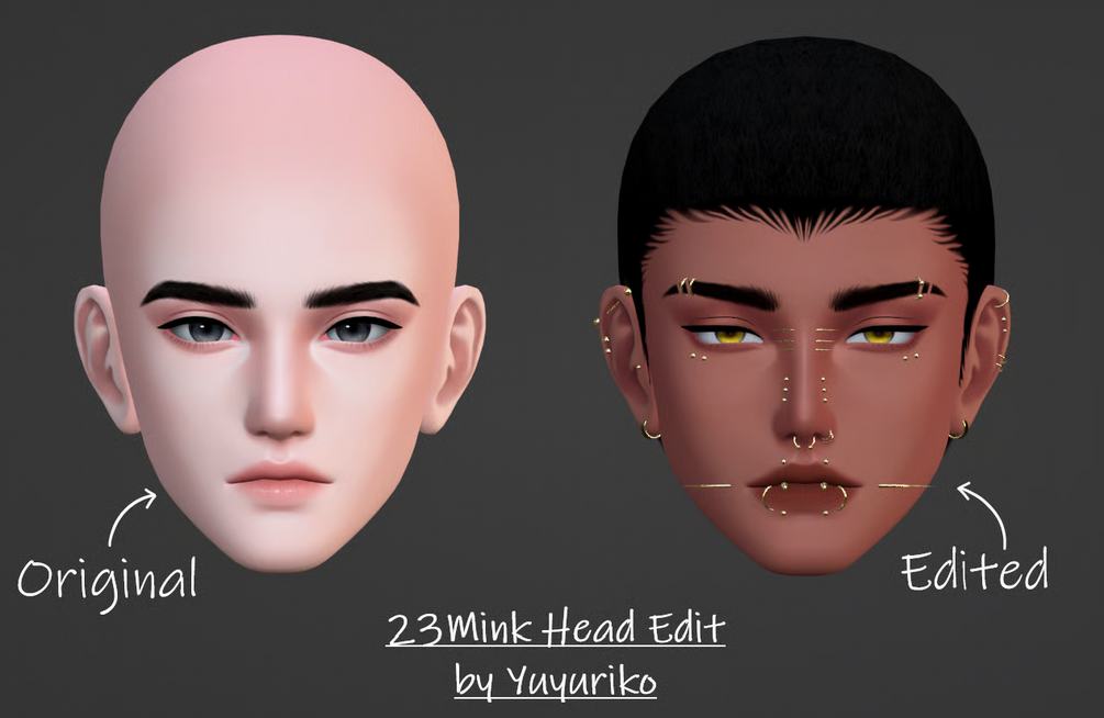 23Mink Head Edit