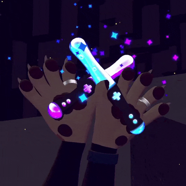 GlowSticks - SpringJoint ~ {VRChat Avatar Asset}
