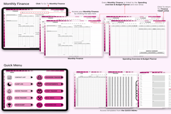 🌸 All-in-One Digital Planner Bundle 2026–2027 + Undated (GoodNotes ...