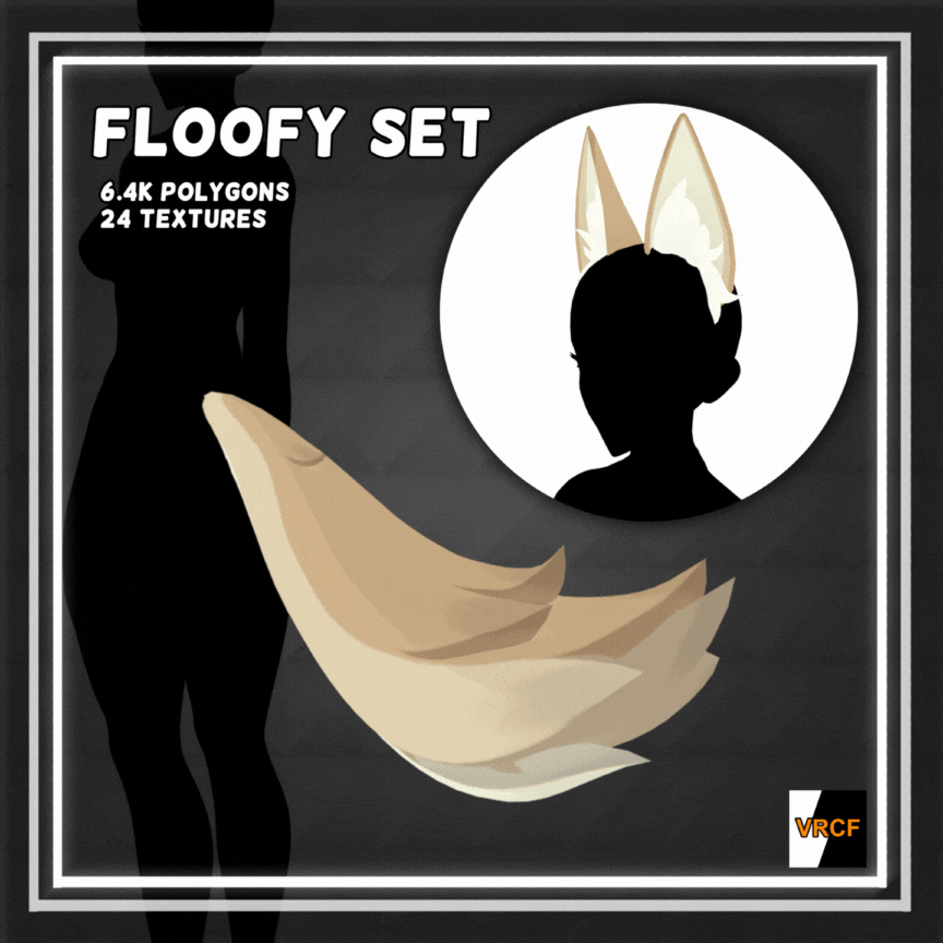 Soups Floofy Set - VRChat Asset