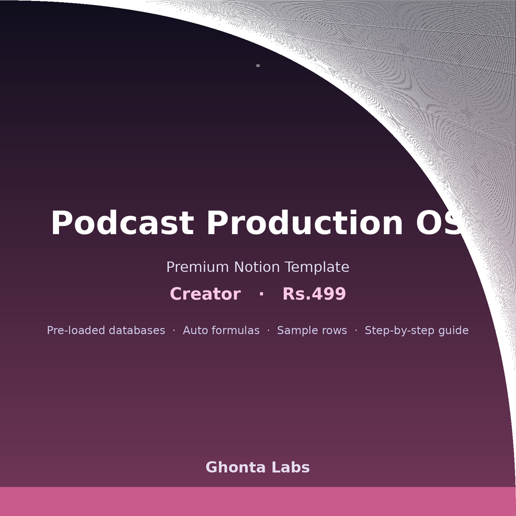 Podcast Production OS