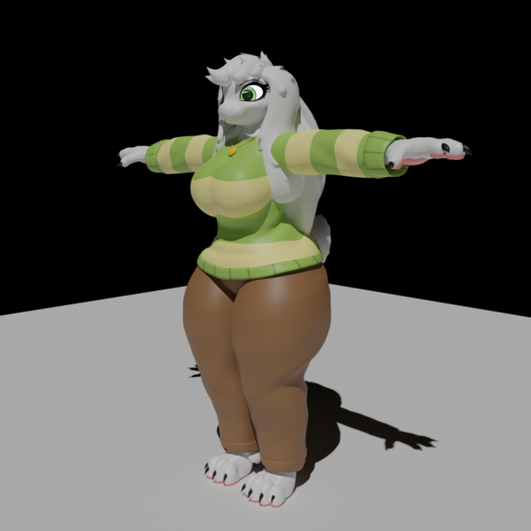 Asriel (VRCHAT Model!)