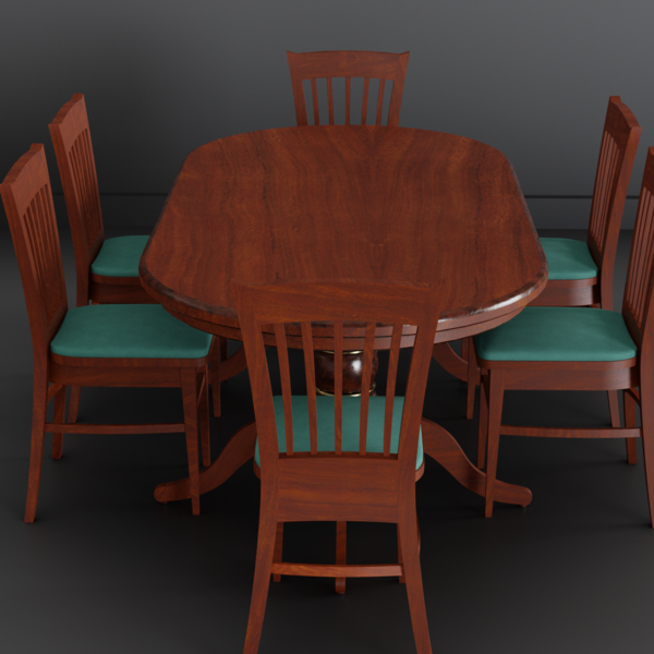Dining Table (Dark)