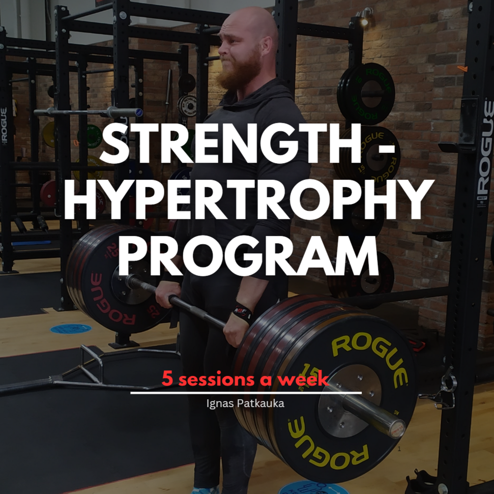 Strength Hypertrophy Program