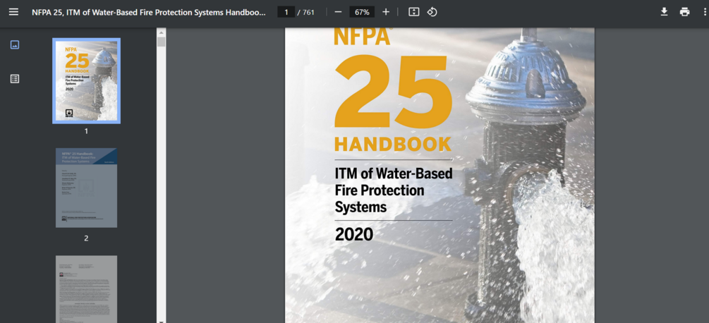 NFPA 25 2020 ED PDF searchable