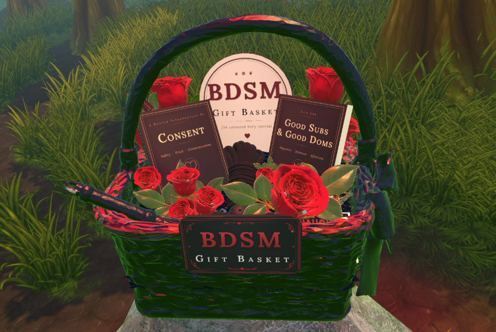 Aestetic Gift Basket — cursed decor prop pack (PC + Quest)