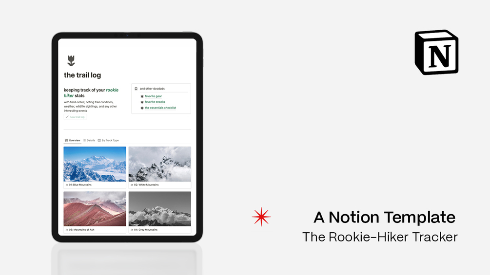 The RookieHiker Tracker