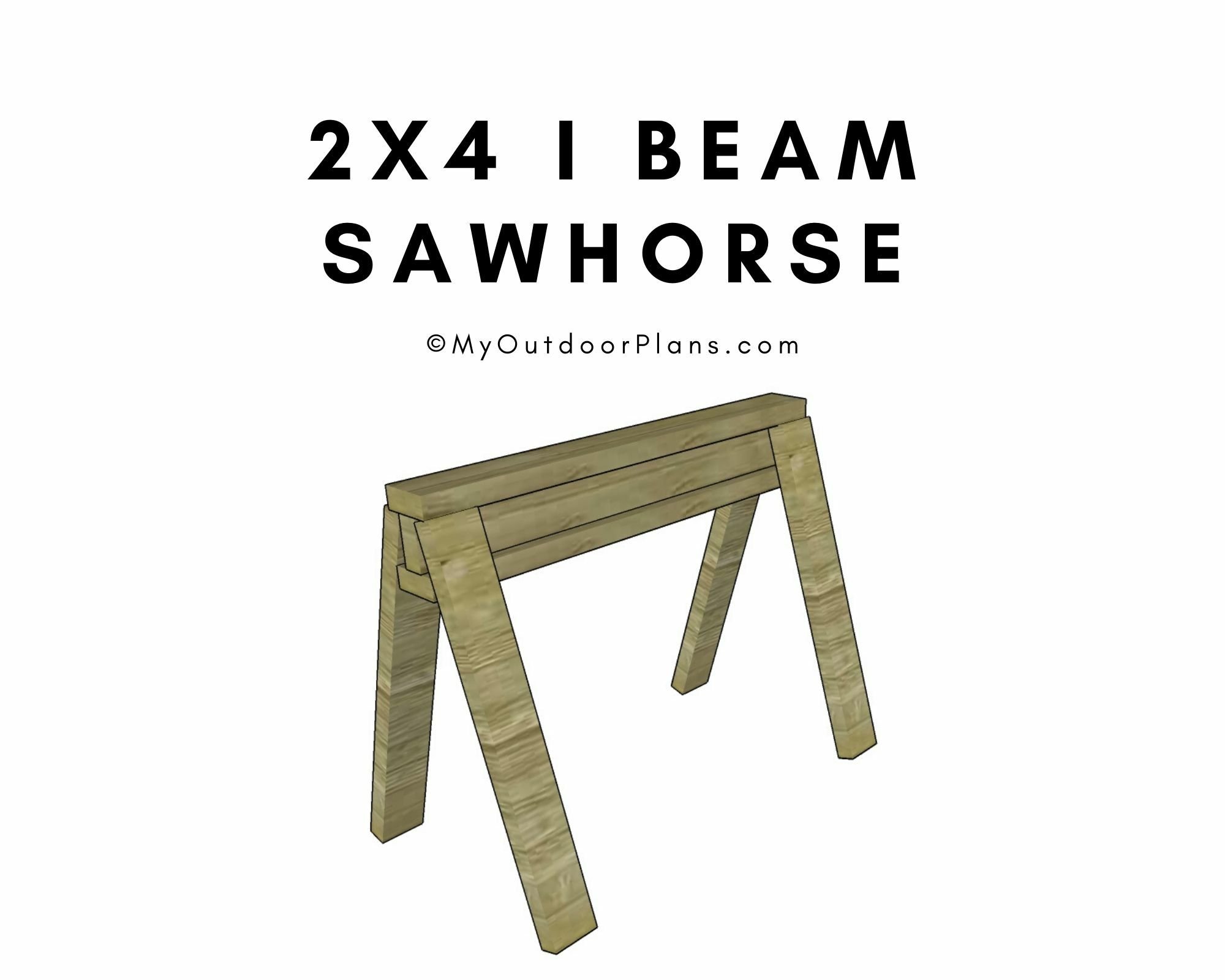 I on sale beam sawhorse