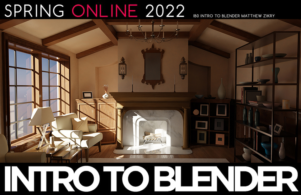 Brainstorm School Intro to Blender for Concept Art Course