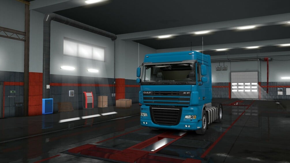 [ETS2] Antenna for Mirror for DAF 105 & 50k by Tim's 3D